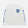 Duke & Dexter Men's Dr3 Sponsors Vintage White Waffle Top In White