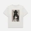 Duke & Dexter Men's Duke Cowgirl Vintage White T-shirt In White