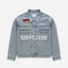 Duke & Dexter Men's Duke Ranch Wreath Denim Jacket In Blue