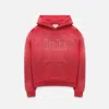 Duke & Dexter Men's Duke Red Chainstitch Hoodie In Red