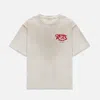 Duke & Dexter Men's Dwt Cherry Kiss Tour Vintage White T-shirt