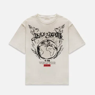 Duke & Dexter Men's Dwt Vintage White T-shirt