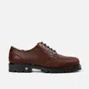 Duke & Dexter Men's Lennon Brown Cracked Derby - Men's In Brown