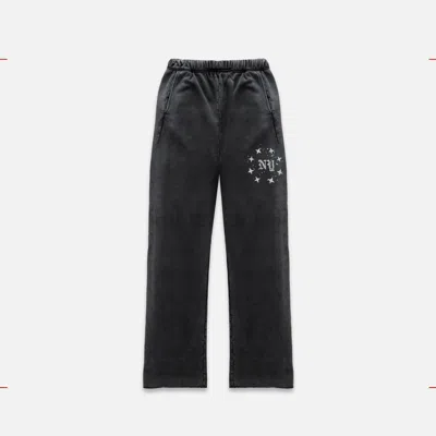 Duke + Dexter Men's Ny Paint Splatter Washed Grey Sweat Pant