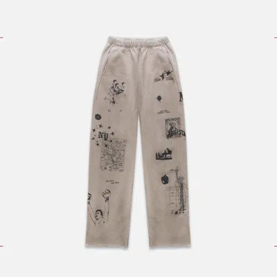 Duke + Dexter Men's Ny Sketch Oat Mar Sweat Pant