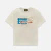 Duke & Dexter Men's Rizla Gum Stained White T-shirt