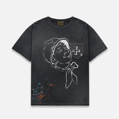 Duke & Dexter Men's Rizla Soldier Vintage Black T-shirt
