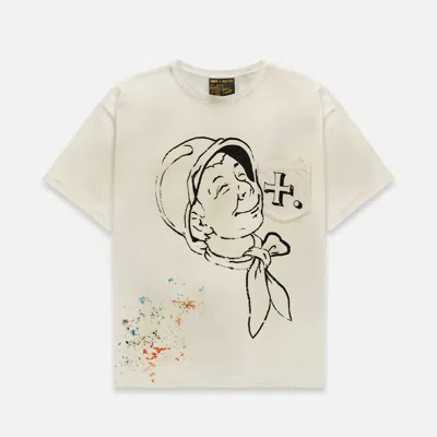 Duke & Dexter Men's Rizla Soldier Vintage White T-shirt