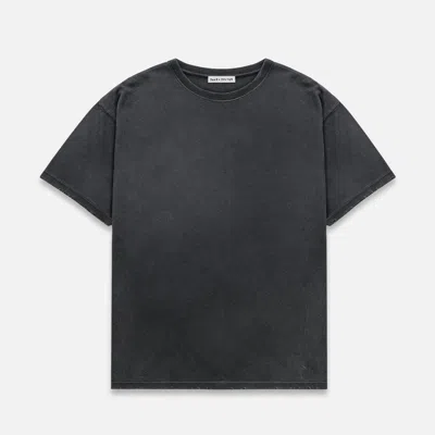Duke + Dexter Men's Sun Faded Workwear Washed Black T-shirt