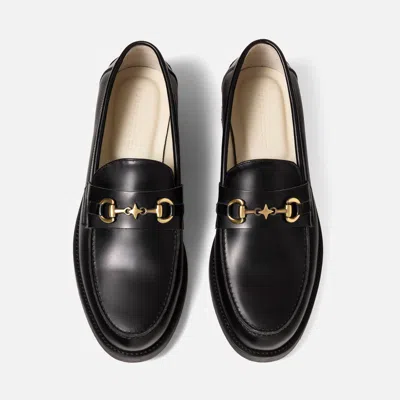 Duke + Dexter Men's Wilde Black Plus Bit Loafer - Men's