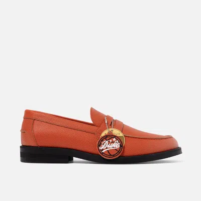 Basketball Penny Loafers In Brown from Duke + Dexter