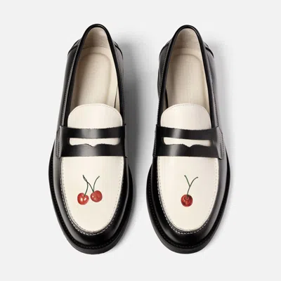 Duke + Dexter Men's Wilde Ny Cherry Penny Loafer - Men's