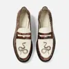 Duke & Dexter Men's Wilde Snake + White Penny Loafer - Men's