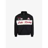 Duke & Dexter Mens Black Dr1 World Championship Embroidered Cotton Jacket In Black