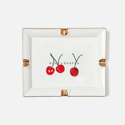 Unisex Costello Cherry Ny Ceramic Tray from Duke + Dexter