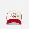 Duke & Dexter Unisex Duke Cherry Red Trucker Cap In Multi