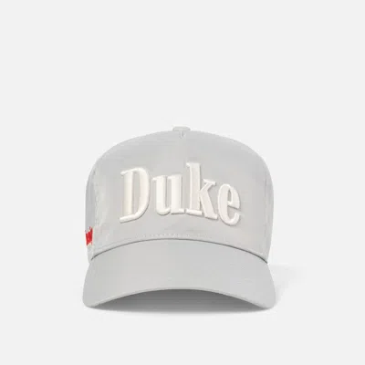 Duke & Dexter Unisex Duke Grey Nylon Cap In Gray