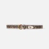 Duke & Dexter Unisex Eis Brown Snake Bet In Brown