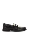 Duke & Dexter Wilde Penny Loafer In Black