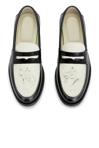 Duke & Dexter Wilde Penny Loafer In Black