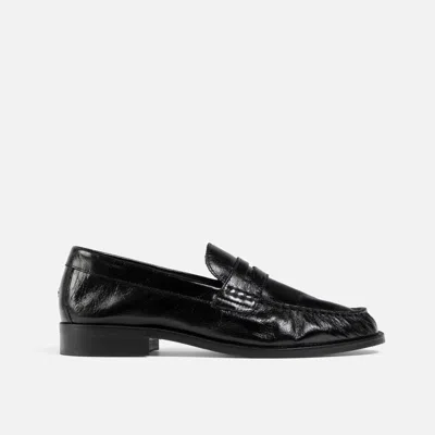Duke & Dexter Women's Cb Black Penny Loafer - Women's