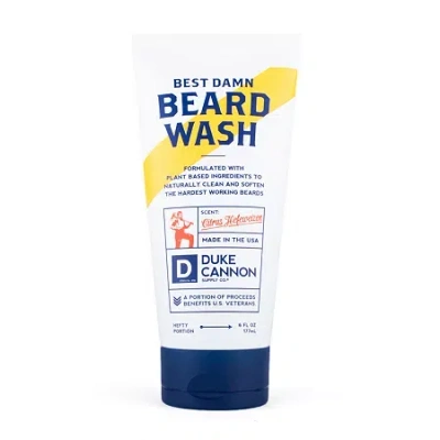 Duke Cannon Best Damn Beard Wash In Transparent