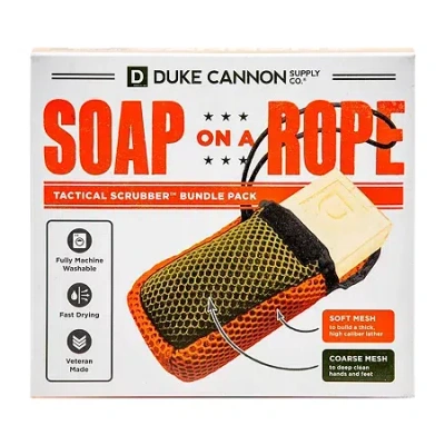 Duke Cannon Soap On A Rope Bundle Pack Mens Bar Soap In Transparent