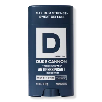 Duke Cannon Supply Co Trench Warfare Antiperspirant Deodorant - Midnight Swim
