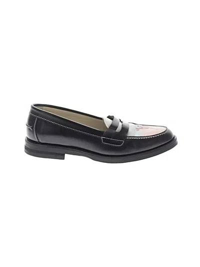 Pre-owned Duke + Dexter Flats In Black