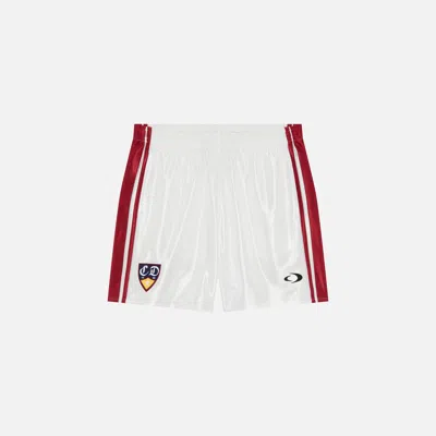 Duke + Dexter Men's Cb Angelo White + Red Shorts In Multi