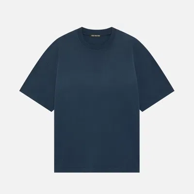 Duke + Dexter Men's Cb Solstice Washed Navy T-shirt In Blue