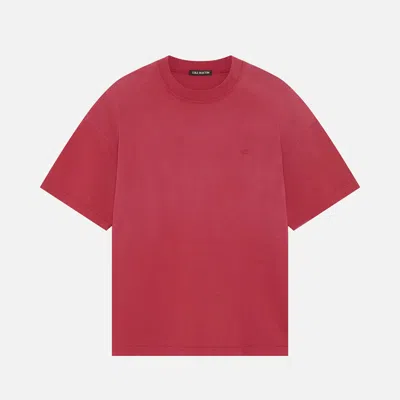 Duke + Dexter Men's Cb Solstice Washed Red T-shirt