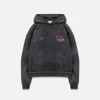 Duke & Dexter Helmet Graphic-print Relaxed-fit Cotton-jersey Hoody In Black