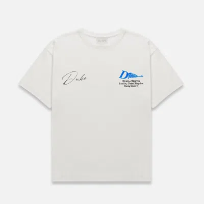 Duke & Dexter Men's Dr1 Wreath Vintage White T-shirt