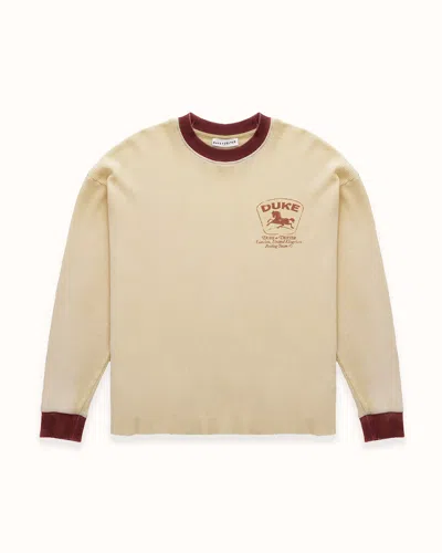 Duke + Dexter Men's Dr4 Antique White Racing Waffle Top