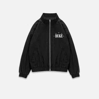Duke & Dexter Men's Duke Plus Black Track Jacket