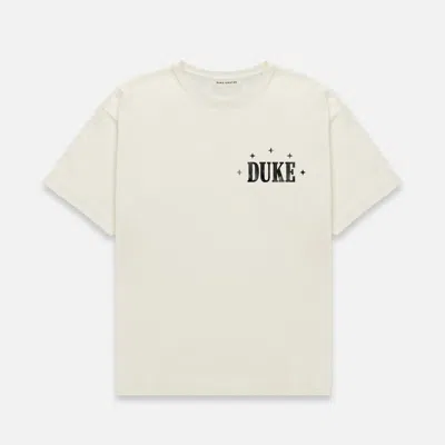 Duke & Dexter Men's Duke Plus Vintage White T-shirt