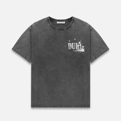 Duke & Dexter Men's Duke Poolside Story Washed Grey T-shirt