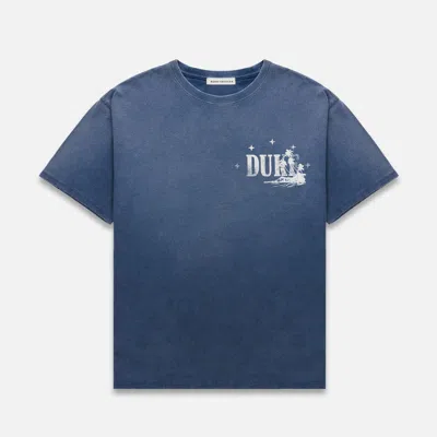 Duke & Dexter Men's Duke Poolside Story Washed Navy T-shirt