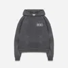 Duke & Dexter Men's Duke Plus Washed Black Hoodie In Black
