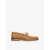 Duke & Dexter Mens Beige Comb Wilde Suede Loafers Eur 45 / 11 Uk In Beige Comb