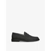 Duke & Dexter Mens Black Wilde Denim Loafers Eur 46 / 12 Uk In Black
