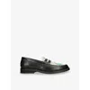 Duke & Dexter Wilde Penny Loafer In Black/comb