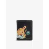 Duke & Dexter Mens Dean Pin Up Leather Wallet Multi In Multi