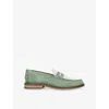 Duke & Dexter Mens  Wilde Suede Penny Loafers