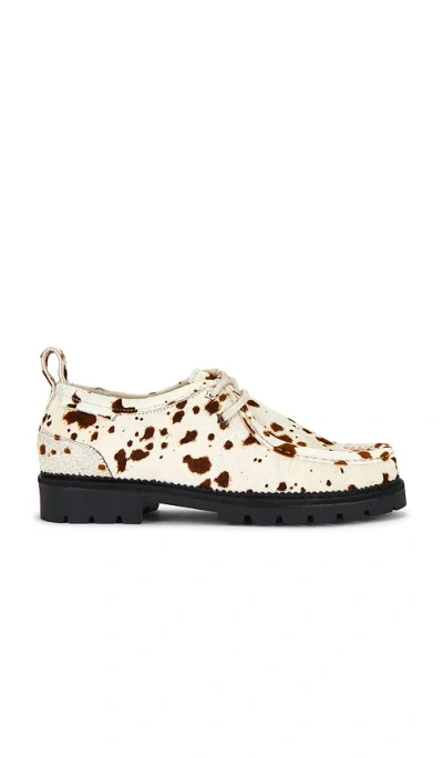 Duke + Dexter Moby Cow Boot In White