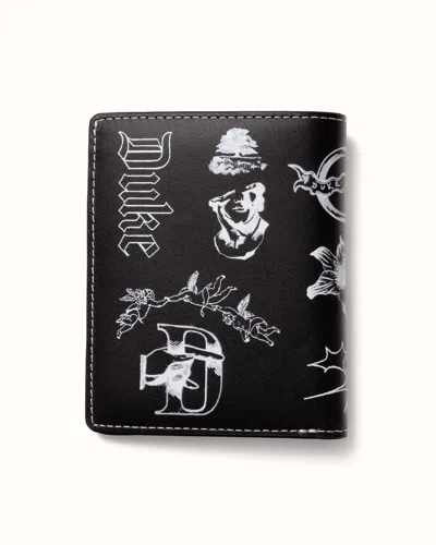 Duke + Dexter Unisex Dean Midnight Chateau Wallet In Black