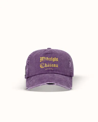 Duke + Dexter Unisex Midnight Chateau Washed Purple Cap