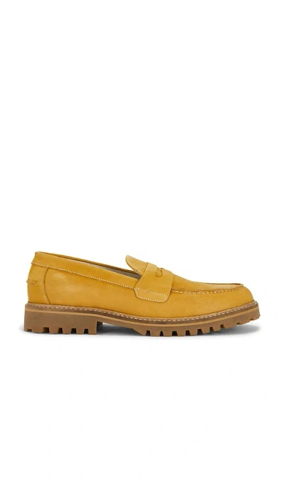 Duke + Dexter Wilde Nubuck Lug Loafer In Multi