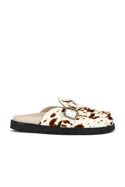 Duke + Dexter Winston Brown Cow Mule In Multi